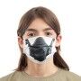 Masque en tissu hygiénique réutilisable Gas Luanvi Taille M Pack de 3 unités