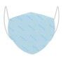 Hygienic Reusable Fabric Mask Safta Adult Sky blue