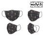Hygienic Face Mask Mickey Mouse Children's Black