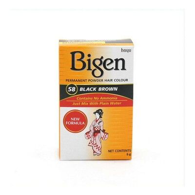 Dauerfärbung Bigen 58 Black Nº58 Black Brown (6 gr)