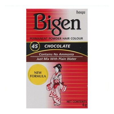 Permanent Dye Bigen 45 Chocolate Nº 45 Chocolate (6 gr)