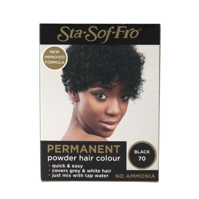 Tintura Permanente Sta Soft Fro Powder Hair Color Black (8 g)