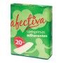 Normal Sanitary Pads Afectiva Normal Adhesive (20 uds)