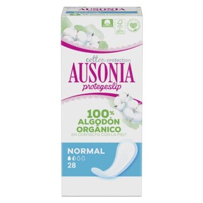 Normal panty liner ORGANIC Ausonia Ausonia Organic (28 uds) 28 Units