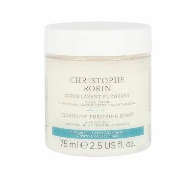 Hair Exfoliator Christophe Robin cleaner Salt (75 ml)