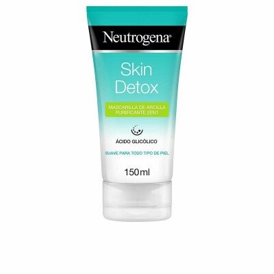 Reinigende Gesichtsmaske Neutrogena Skin Detox Reiniger Feuchtigkeitsspendend Lehm Glykolsäure Entgiftend (150 ml)