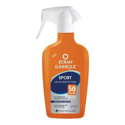 Crème Solaire pour le Corps en Spray Ecran Sunnique Sport Lait solaire Spf 50 (300 ml)
