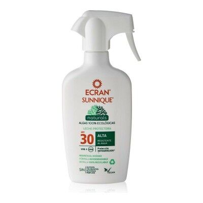 Crème Solaire pour le Corps en Spray Ecran Sunnique Naturals Lait solaire SPF 30 (300 ml)