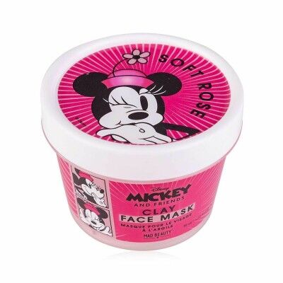 Gesichtsmaske Mad Beauty Disney M&F Minnie Rosa Lehm (95 ml)