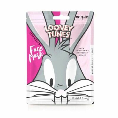 Masque facial Mad Beauty Looney Tunes Bugs Bunny Fraise (25 ml)