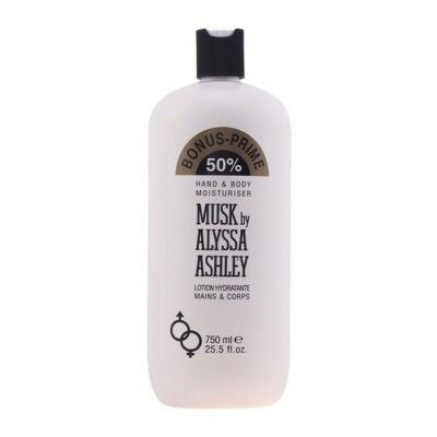 Feuchtigkeitsspendende Körperlotion Musk Alyssa Ashley Musk (750 ml)