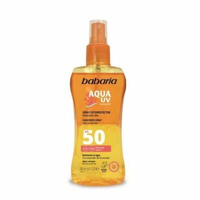Protector Solar Corporal en Spray Babaria Solar Aqua UV Spf 50 (200 ml)