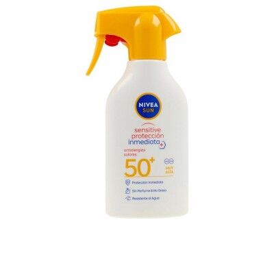 Crème Solaire pour le Corps en Spray Nivea Sun Sensitive & Protection Spf 50+ (270 ml)