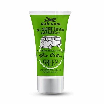 Auswaschbare Tönungen Hairgum Fix Color grün Fixiergel (30 ml)