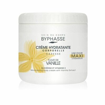 Feuchtigkeitsspendende Körpercreme Byphasse Vanille (500 ml)