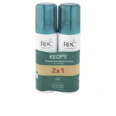 Spray déodorant Roc Keops Spray Frais (2 x 150 ml)