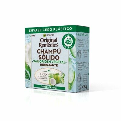 Champú Sólido Garnier Original Remedies Coco Aloe Vera Hidratante 60 g