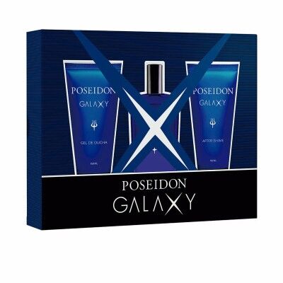 Men's Perfume Set Poseidon Poseidon Galaxy 3 Pieces