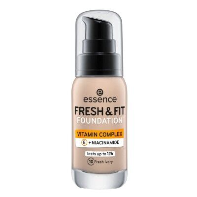 Base de Maquillage Crémeuse Essence Fresh & Fit 10-fresh ivory (30 ml)