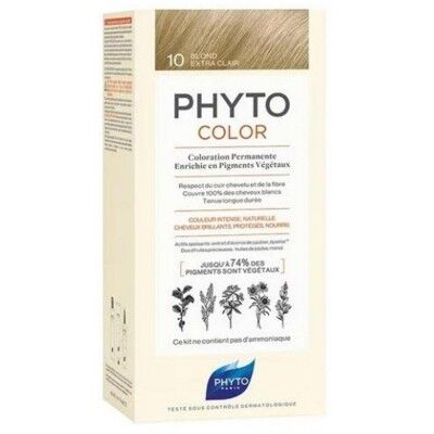 Dauerhafte Coloration Phyto Paris Color 10-rubio extra claro