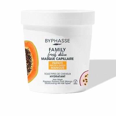 Feuchtigkeitsspendende Maske Byphasse Family Fresh Delice Mango Passionsfrucht Papaya (250 ml)