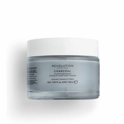 Mascarilla Purificante Revolution Skincare Charcoal (50 ml)