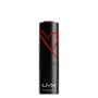Feuchtigkeitsspendender Lippenstift NYX Shout Loud red haute Satin (3,5 g)