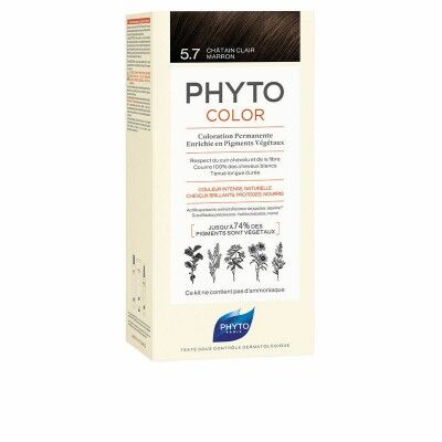 Permanent Colour PHYTO PhytoColor 5.7-castaño marrón claro Ammonia-free