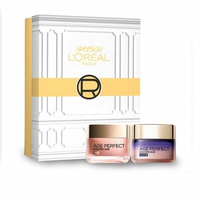 Cosmetic Set L'Oreal Make Up Age Perfect Anti-ageing 2 Pieces