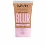 Fluid Makeup Basis NYX Bare With Me Blur Nº 09-light medium 30 ml