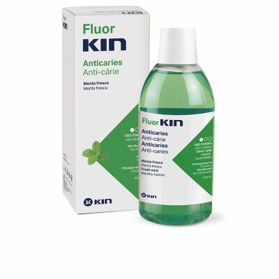 Mundspülung Kin Fluorkin Minze Anti-Karies 500 ml