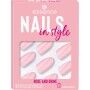 Unghie Finte Essence Nails In Style 12 Pezzi Nº 14-rose and shine
