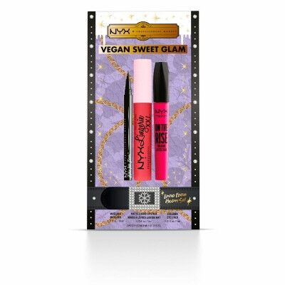 Set de Maquillage NYX Vegan Sweet Glam Édition limitée 3 Pièces