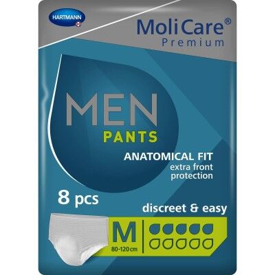 Klassische Unterwäsche Hartmann Molicare Premium Men Pants M 8 Stück