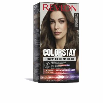 Teinture permanente Revlon Colorstay Nº 5.3 Marron léger
