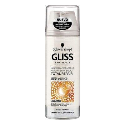 Maschera per Capelli Nutriente Gliss Total Repair Gliss Brillante (150 ml)