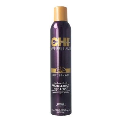 Hair Spray Chi Deep Brilliance Optimum Finish Farouk Chi Deep Brilliance Olive Monoi 284 ml (284 g)