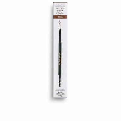 Delineador de Cejas Revolution Make Up Precise Brow Pencil 2 en 1 Marrón claro 0,05 g