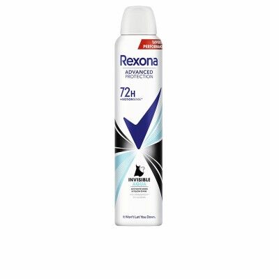 Spray déodorant Rexona Invisible Aqua 200 ml
