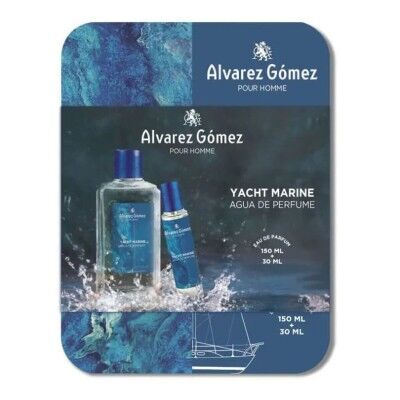 Men's Perfume Set Alvarez Gomez Yatch Marine 2 Pieces