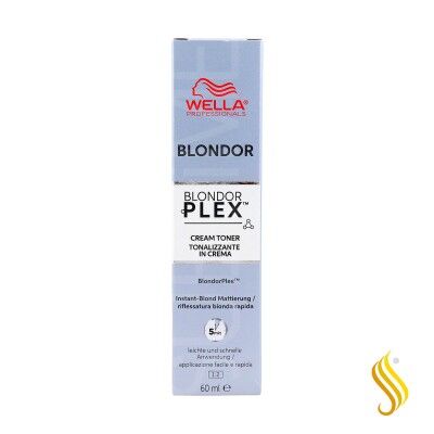 Dauerfärbung Wella Blondor Plex 60 ml Nº 86