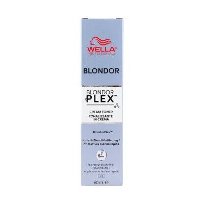 Tintura Permanente Wella Blondor Plex 60 ml Nº 81