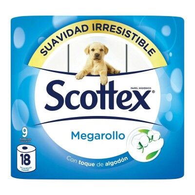 Toilettenpapierrollen Scottex (9 uds)