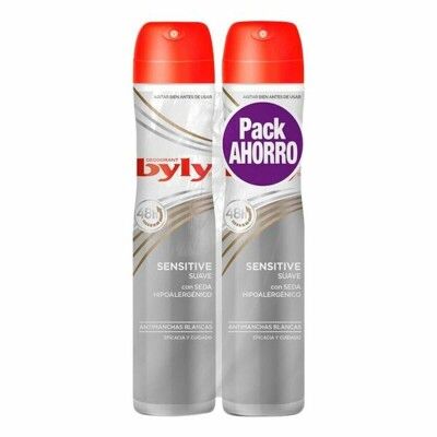 Desodorante en Spray Sensitive Suave Byly (2 uds)