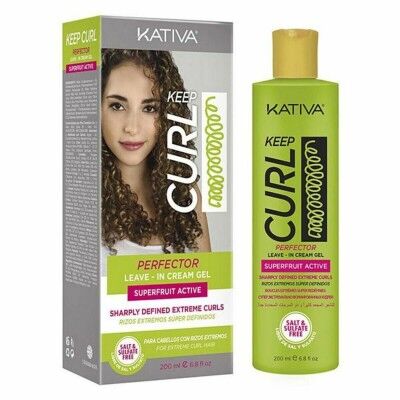 Crème pour Définir les Boucles Kativa Keep Curl (200 ml)