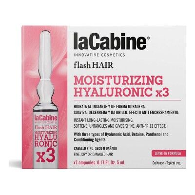 Fiale laCabine Flash Hair Idratante Acido Ialuronico (7 pcs)