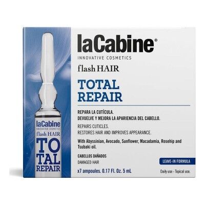 Ampollas Anticaída laCabine Flash Hair Fluido Reparador (7 pcs)