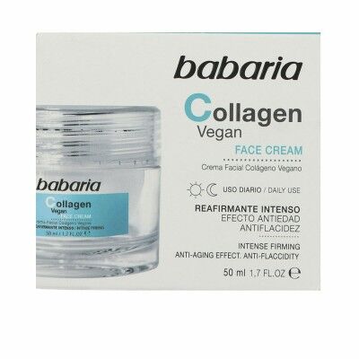 Crema Facial Babaria Intense Vegano Reafirmante Colágeno 50 ml