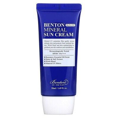 Sonnenschutzcreme für das Gesicht Benton Skin Fit SPF 50+ 50 ml