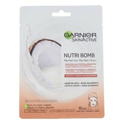 Feuchtigkeitsspendend Gesichtsmaske Skinactive Nutri Bomb Garnier Luminizer
